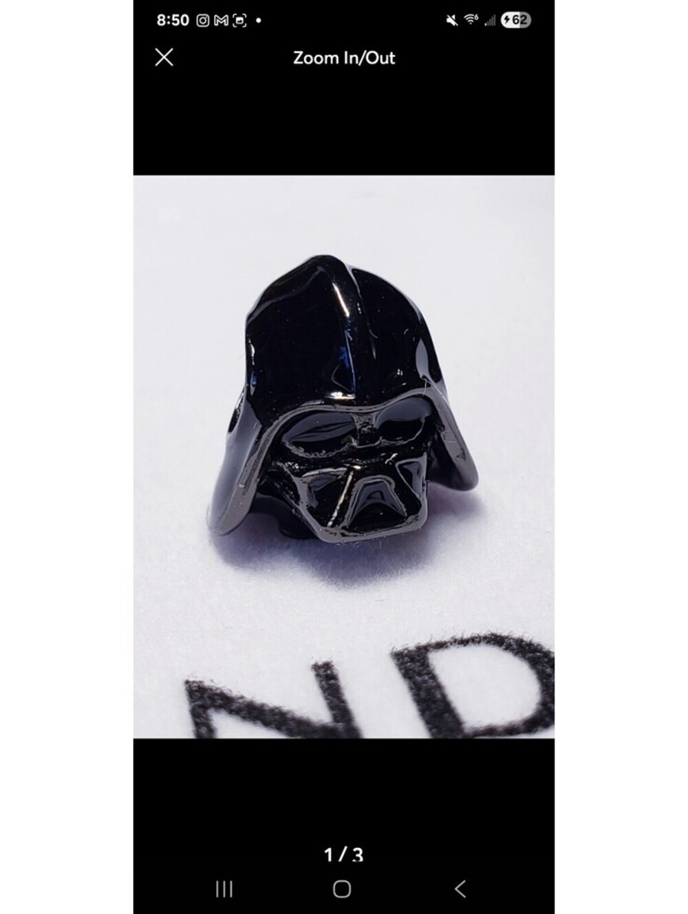 Pandora Disney Star Wars Darth Vader charm